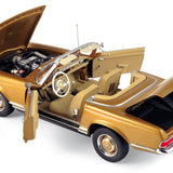 Mercedes-Benz 230 SL 1963 Hardtop Gold metallic 1:18