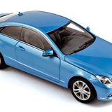 Mercedes-Benz E-Klasse Coupé 2009 Blau metallic 1:18