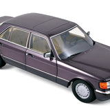 Mercedes-Benz 560 SEL 1991 Violett Metallic 1:18