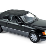 Mercedes-Benz 300 CE-24 Cabriolet 1990 Schwarz 1:18