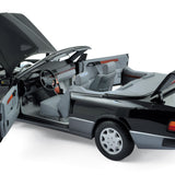 Mercedes-Benz 300 CE-24 Cabriolet 1990 Schwarz 1:18