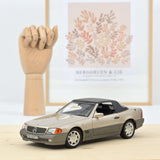 Mercedes-Benz 500 SL 1989 Smoke Silver metallic 1:18