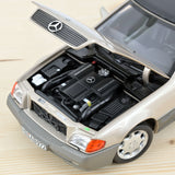 Mercedes-Benz 500 SL 1989 Rauchsilbermetallic 1:18