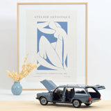 Mercedes-Benz 200 T 1980 Blue 1:18