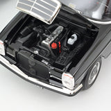 Mercedes-Benz 200 1968 Taxi Schwarz 1:18