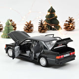 Mercedes-Benz 190 E 2.3-16 1984 Schwarz Metallic 1:18