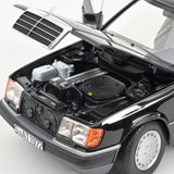 Mercedes-Benz 300 CE-24 Coupe 1990 Black met 1:18