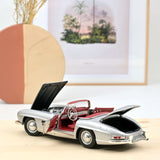 Mercedes-Benz 300 SL Roadster 1957 Silber 1:18