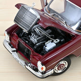 Mercedes-Benz 280 SE 1968 Red met 1:18 - 200pcs