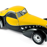 Peugeot 302 Darl'Mat Coupe 1937 Black&Yellow 1:18