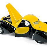 Peugeot 302 Darl'Mat Coupe 1937 Black&Yellow 1:18