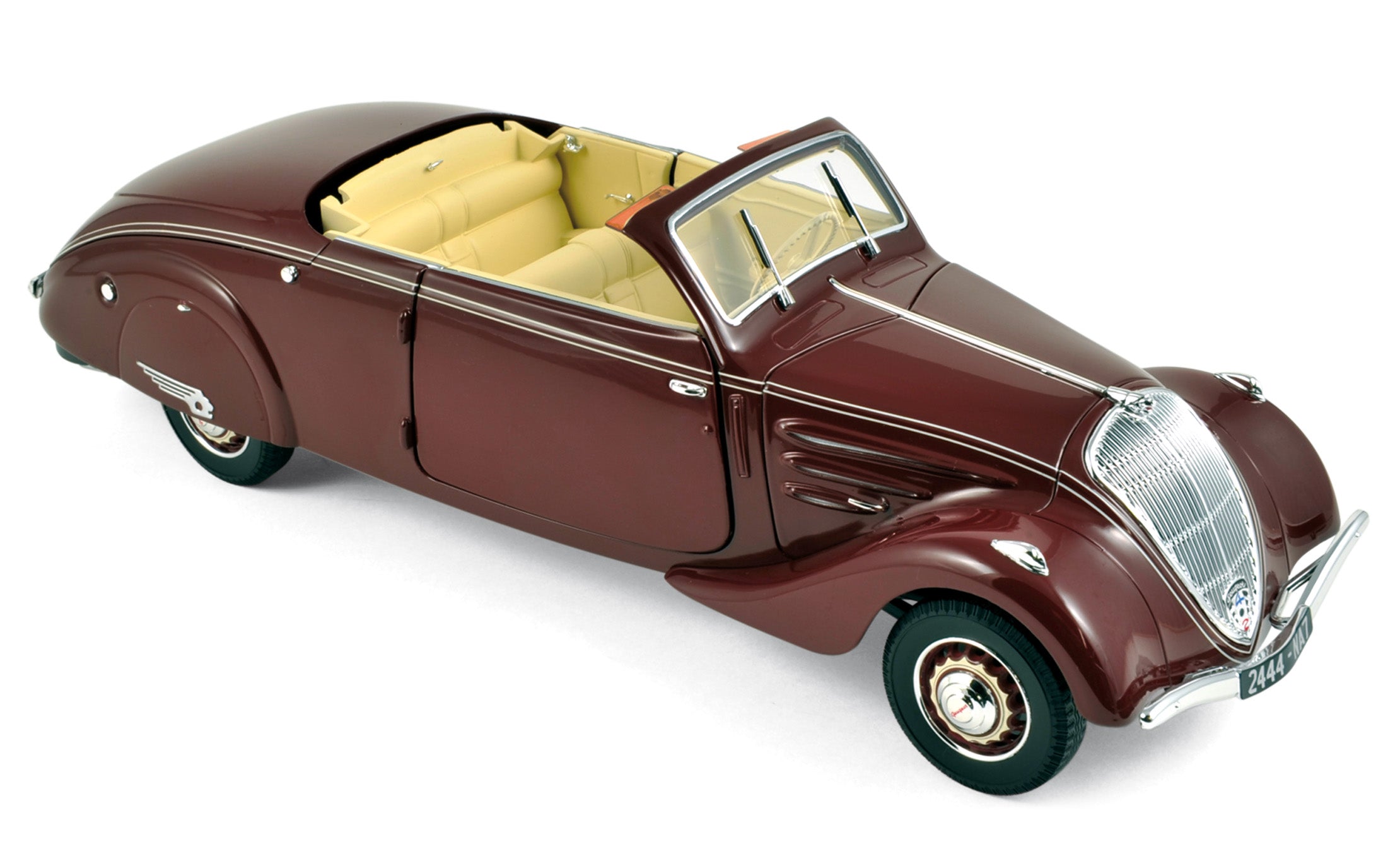Peugeot 402 Eclipse 1937 Grün 1:18 - 200Stk Peugeot 402 Eclipse 1937 Grün 1:18 - 200Stk