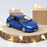 Peugeot 206 RC 2003 Recif Blue 1:18