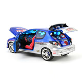 Peugeot 206 Bad Rider 1:18