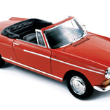 Peugeot 404 Convertible 1967 Capanelle Red 1:18