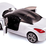 Peugeot RCZ 2012 Pearl White&Black 1:18