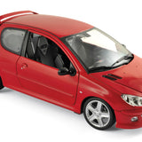 Peugeot 206 RC 2003 Aden Rot 1:18