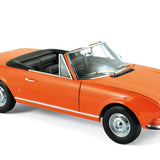 Peugeot 504 Convertible 1970 Capucine Orange 1:18