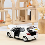 Peugeot 206 RC 2003 White 1:18 - 206pcs