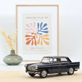 Peugeot 404 1965 Amiral Blue 1:18