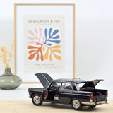 Peugeot 404 1965 Bleu Amiral 1/18