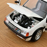 Peugeot 205 GTi 1.9 1989 Meije White 1:18