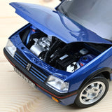 Peugeot 205 GTi 1.9 with windowroof 1992 Miami Blue 1:18