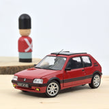 Peugeot 205 GTi 1.9 PTS Rims 1991 Red 1:18