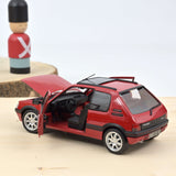 Peugeot 205 GTi 1.9 PTS Rims 1991 Red 1:18