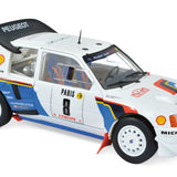 Peugeot 205 T16 1986 Rallye Monte-Carlo 8 Saby/Fauchille 1:18