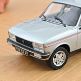 Peugeot 104 S 1981 Silver 1:18 - 104pcs