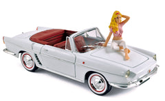 Renault Floride 1958 White with B. Bardot figure 1:18