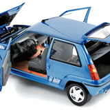 Renault Super 5 GT Turbo 1987 Lumière Blue Metallic 1:18