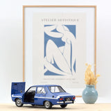 Renault 12 Gordini 1971 Blau-de-Frankreich Blau 1:18