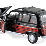 Renault 4 Parisienne 1964 Noir et Rouge 1/18