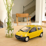 Renault Twingo 1996 Lemon Yellow&United deco 1:18