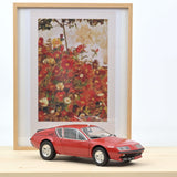 Alpine A310 V6 1979 Red with V6 deco 1:18 - 200pcs