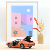 Alpine A310 1600 VF 1974 Akropolis Orange 1:18