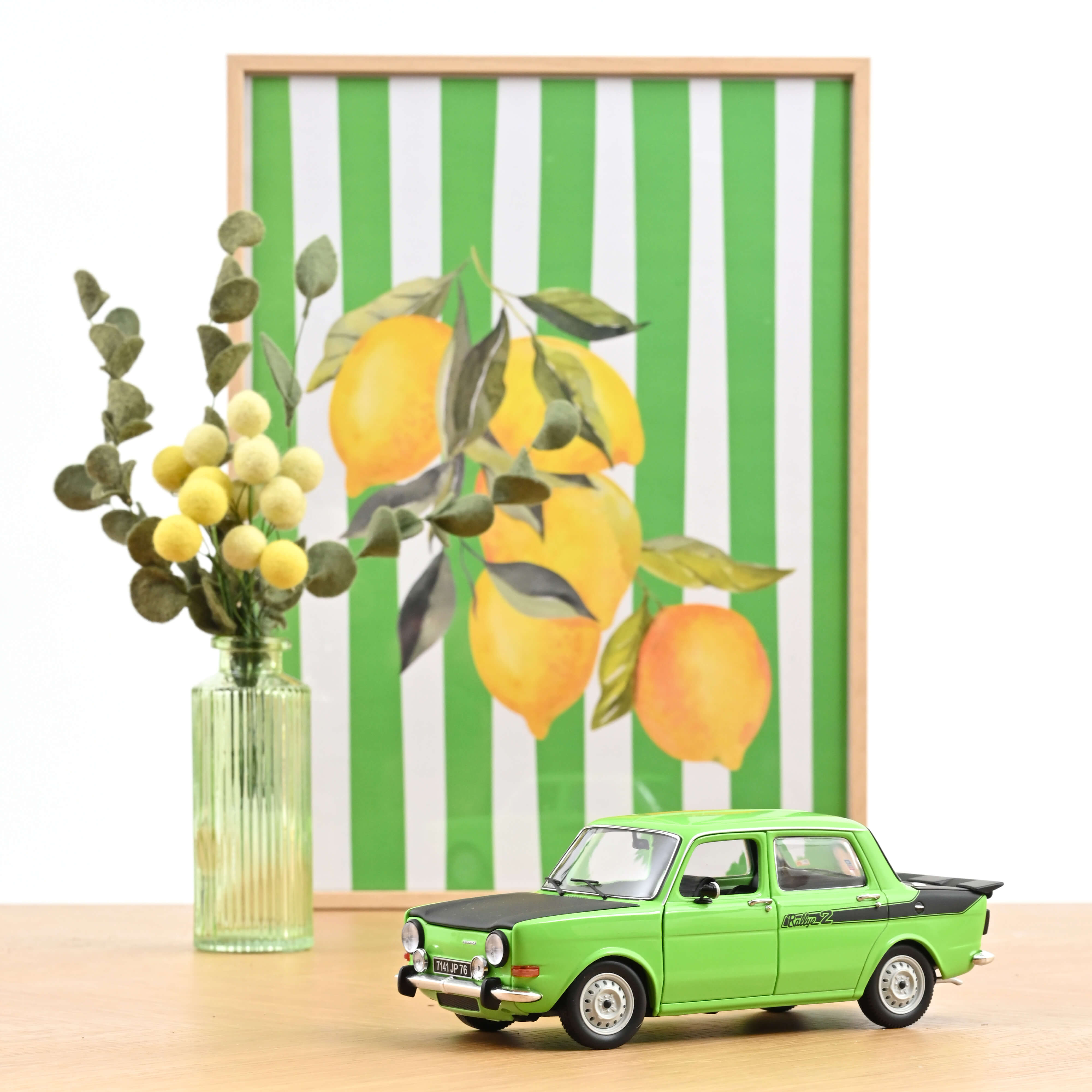 Simca 1000 Rallye 2 1976 Vert Racing 1/18 – Norev