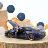 Porsche 911 GT3 mit Touring Paket 2021 Blau metallic 1:18