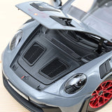 Porsche 911 GT3 RS 2022 Arctic grey&Pyro red 1:18