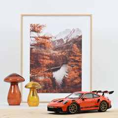 Porsche 911 GT3 RS 2022 Gulf Orange 1:18