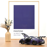 Porsche 911 GT3 RS Weissach Paket 2022 UltraViolett 1:18