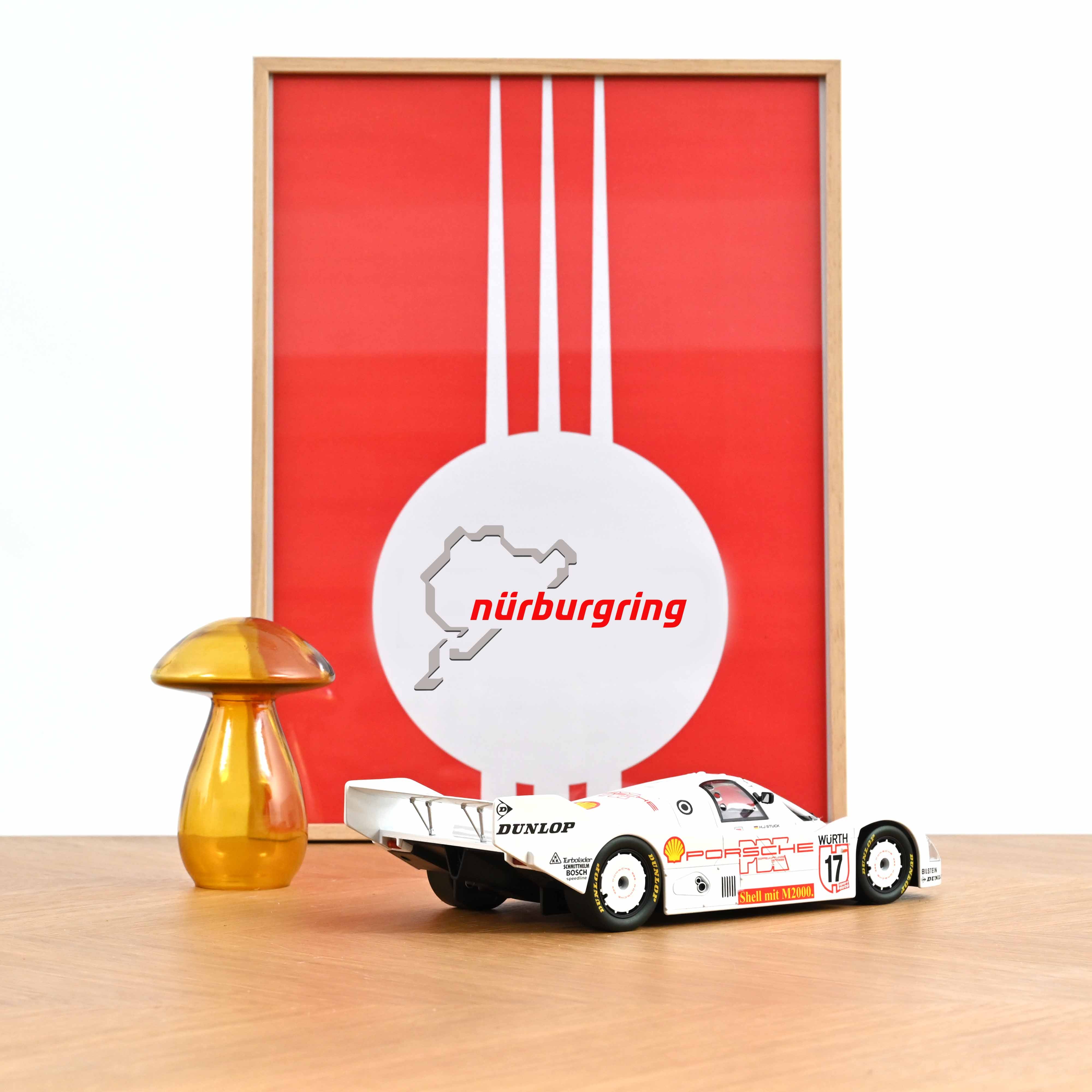 Porsche 962 C 1987 Supercup 17 H.-J. Stuck Gagnant 1/18