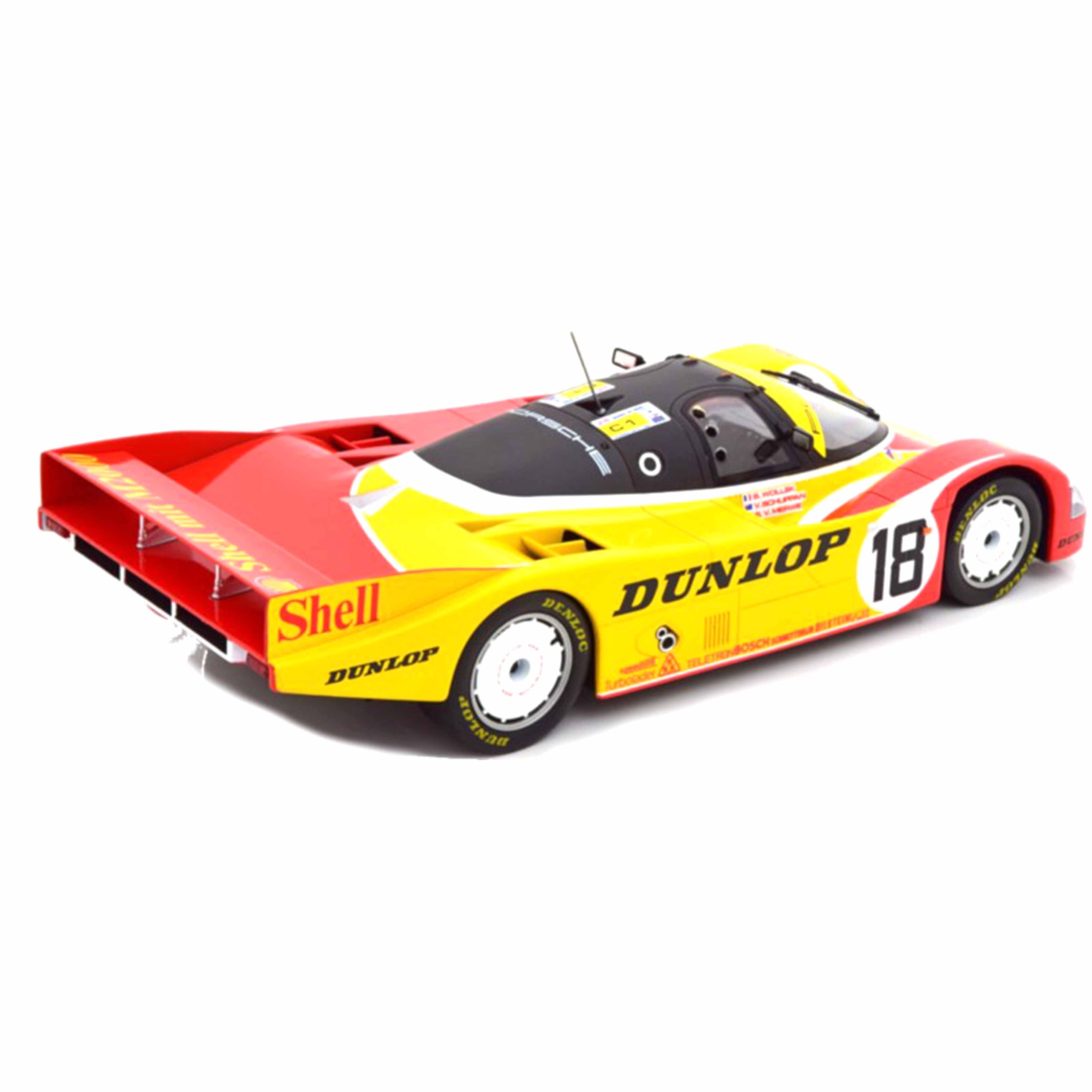 Porsche 962 24h Frankreich 1988 Wollek/Schuppan/v.d.Merwe 1:18