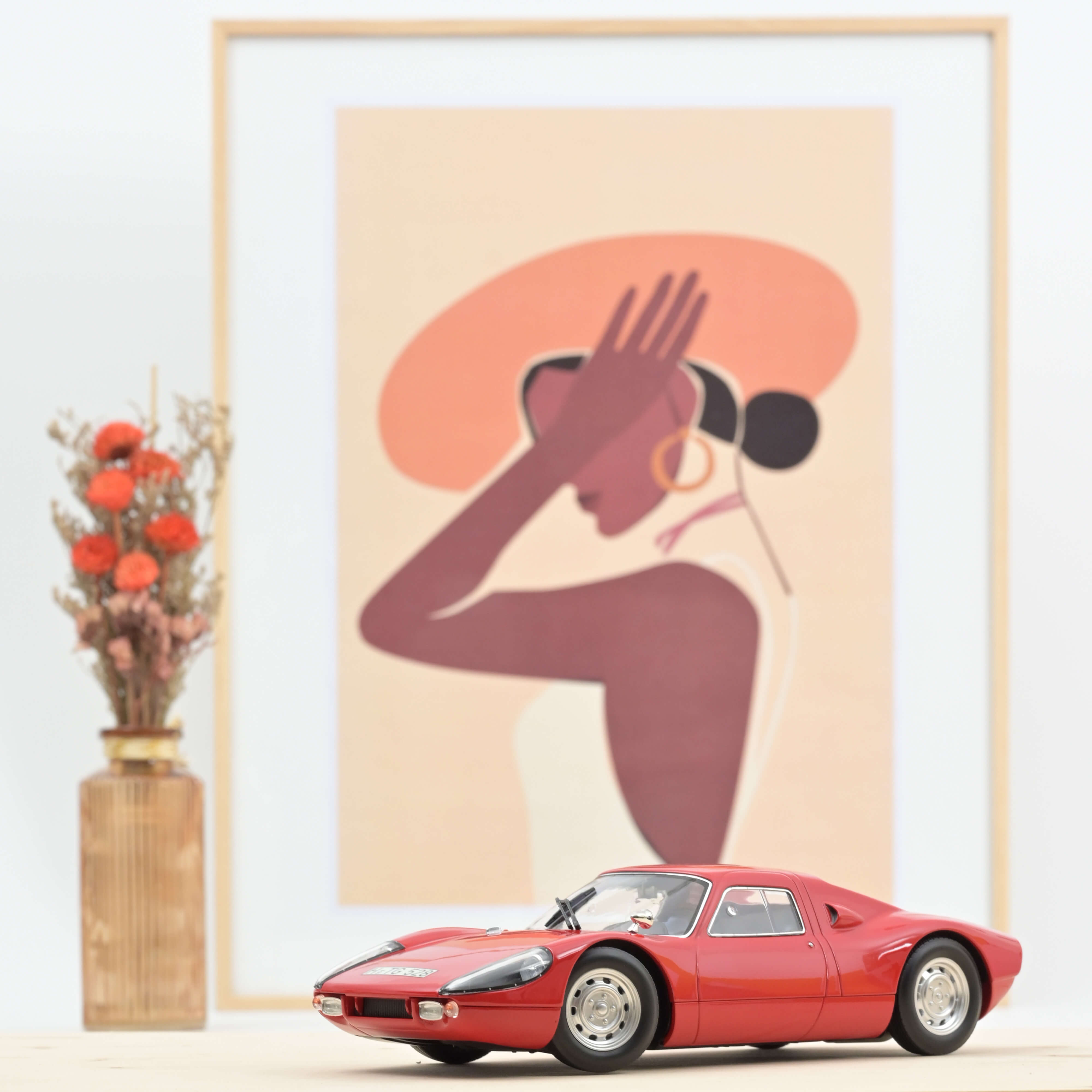 Porsche 904 GTS 1964 Rouge 1/18