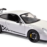 Porsche 911 GT3 RS 2010 Blanc et noir 1/18