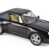 Porsche 911 Carrera Cabriolet 1994 Schwarz 1:18