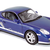 Porsche Cayman 2009 Bleu métallisé 1/18