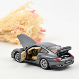 Porsche 911 Turbo 2010 Grey metallic 1:18